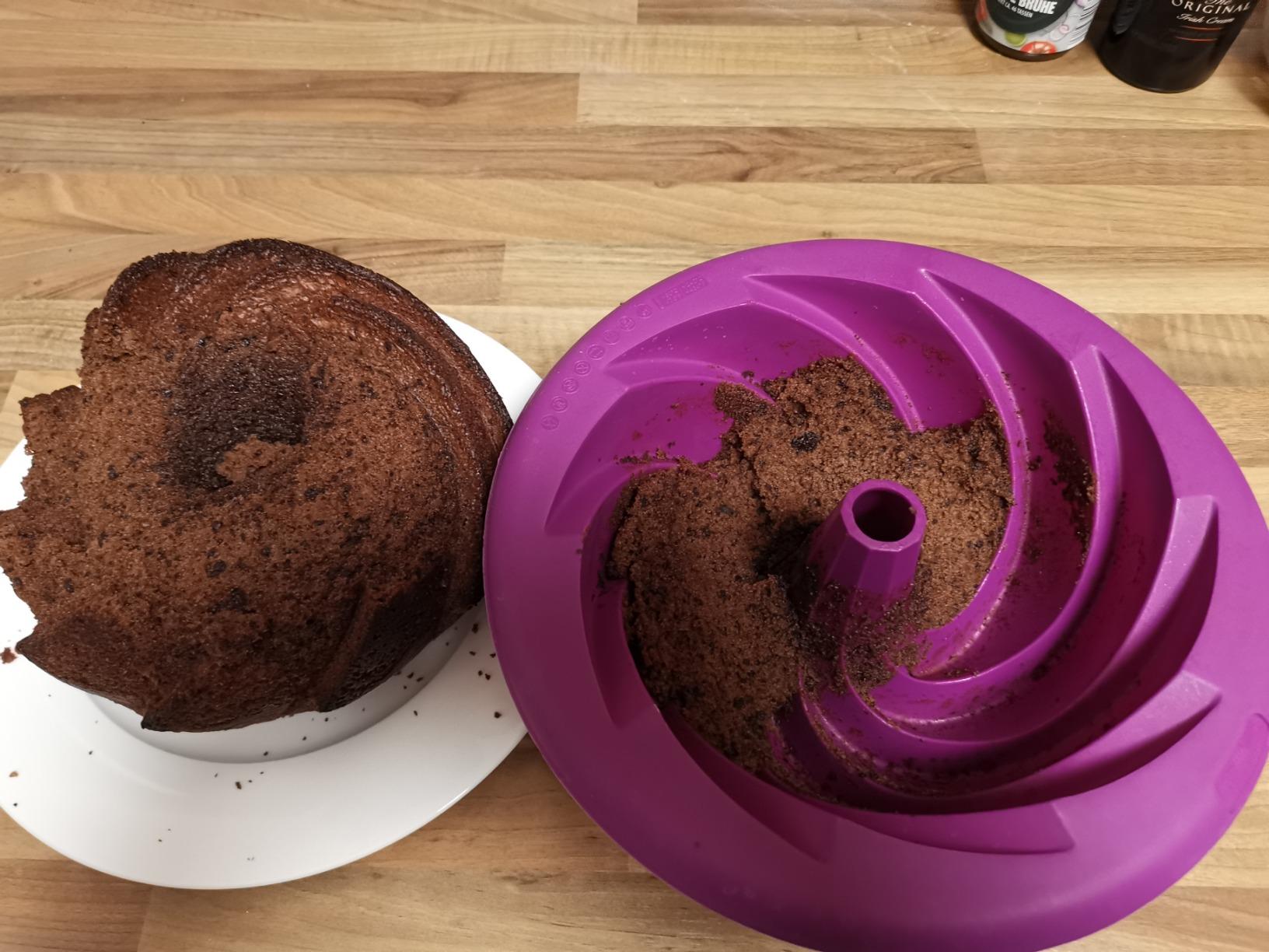 Kuchen fällt einfach raus