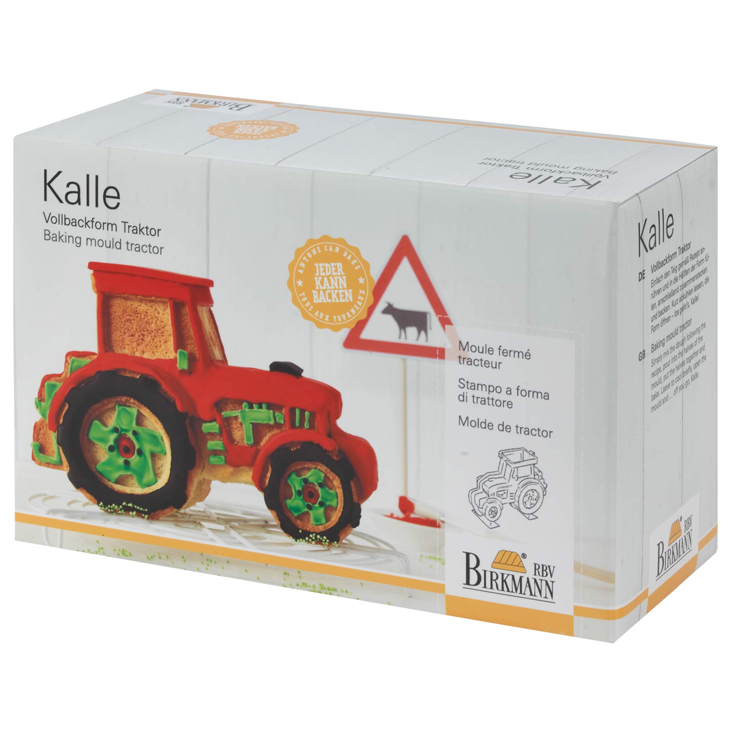 birkmann-vollbackform-kalle-der-traktor-24-5-x-10-x-16-cm-3d-traktor-backform-au image 2