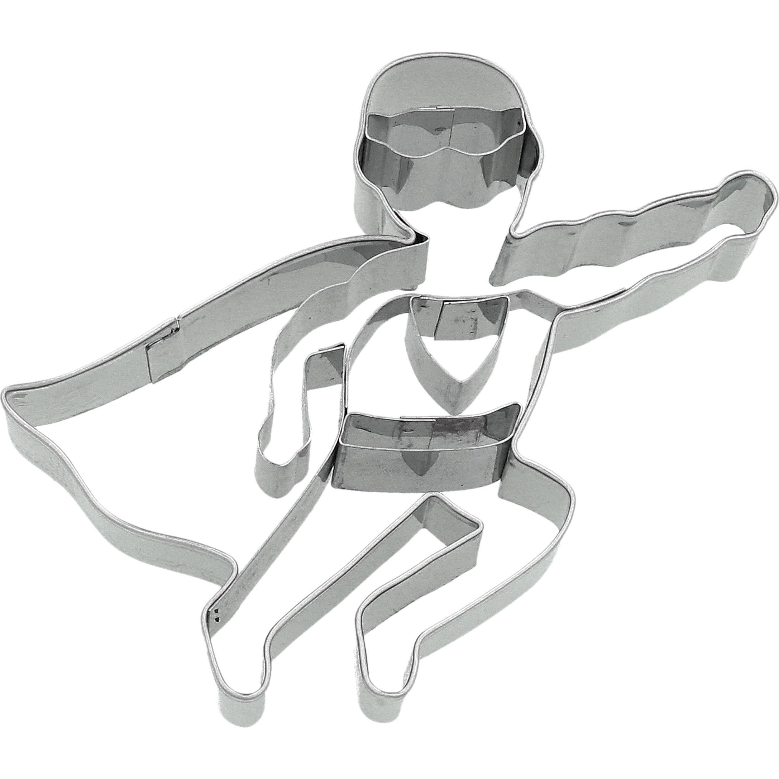 birkmann-ausstechform-superheld-keksausstecher-mit-umriss-pr-gung-edelstahl-9-cm image 1