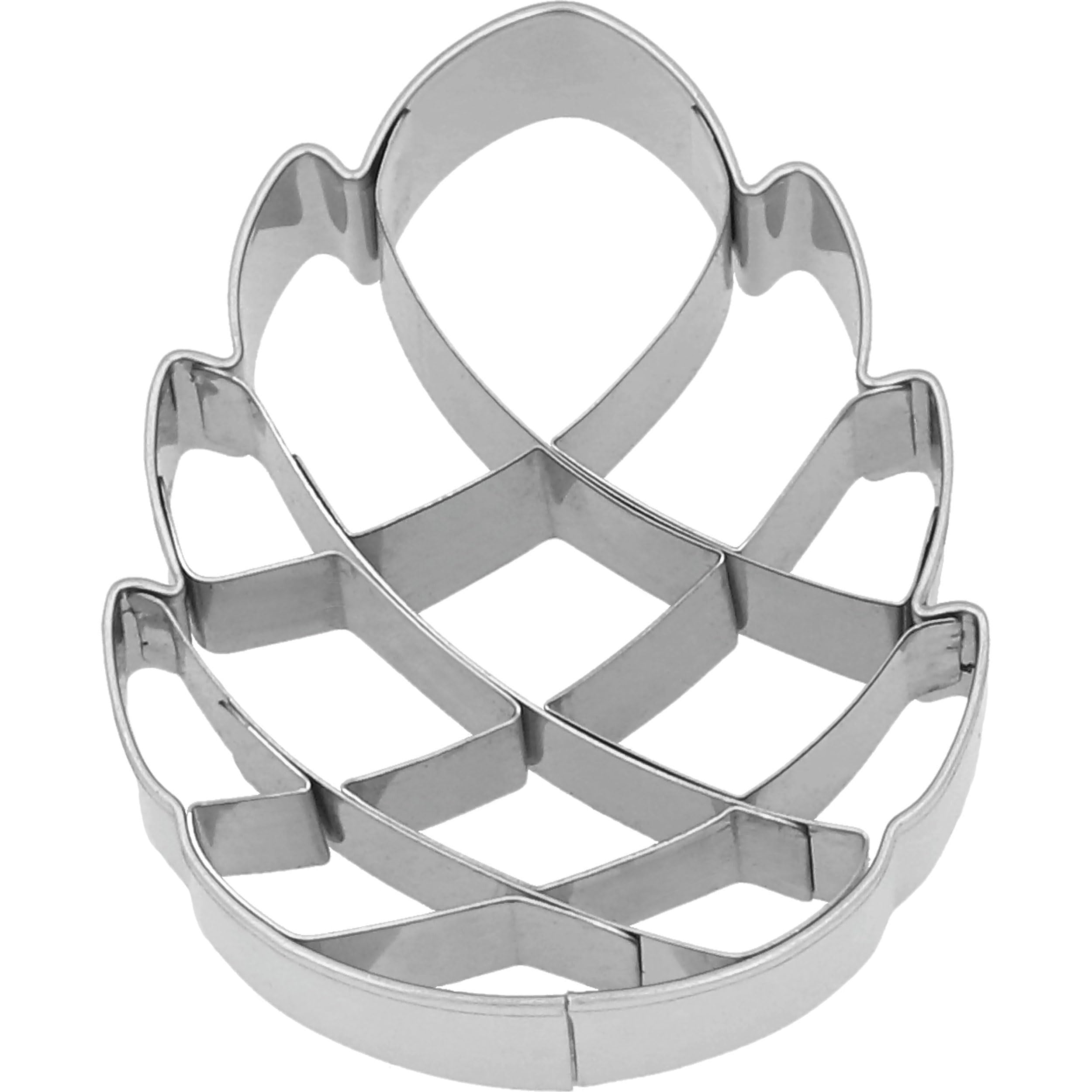 birkmann-ausstechform-pinienzapfen-6-cm-edelstahl-rostfrei-modell-199552 image 1
