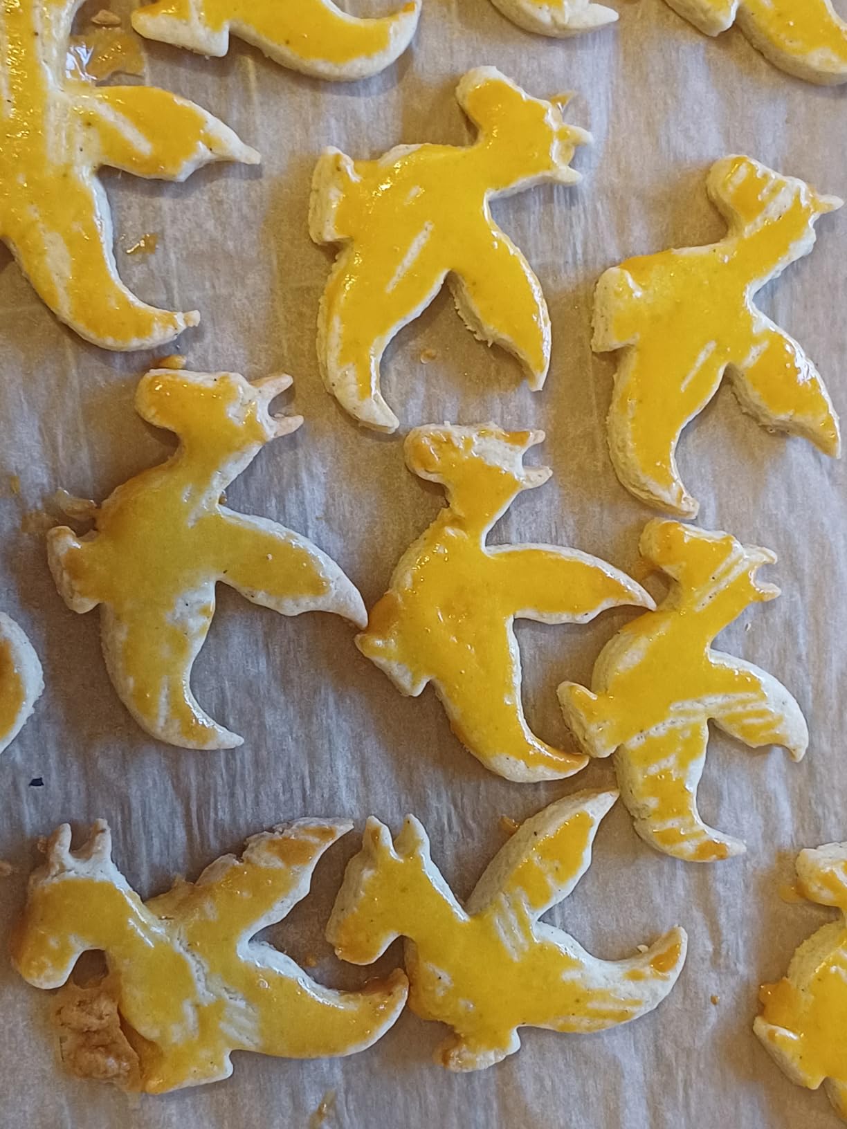 Drachen-Plätzchen für den Kindergeburtstag