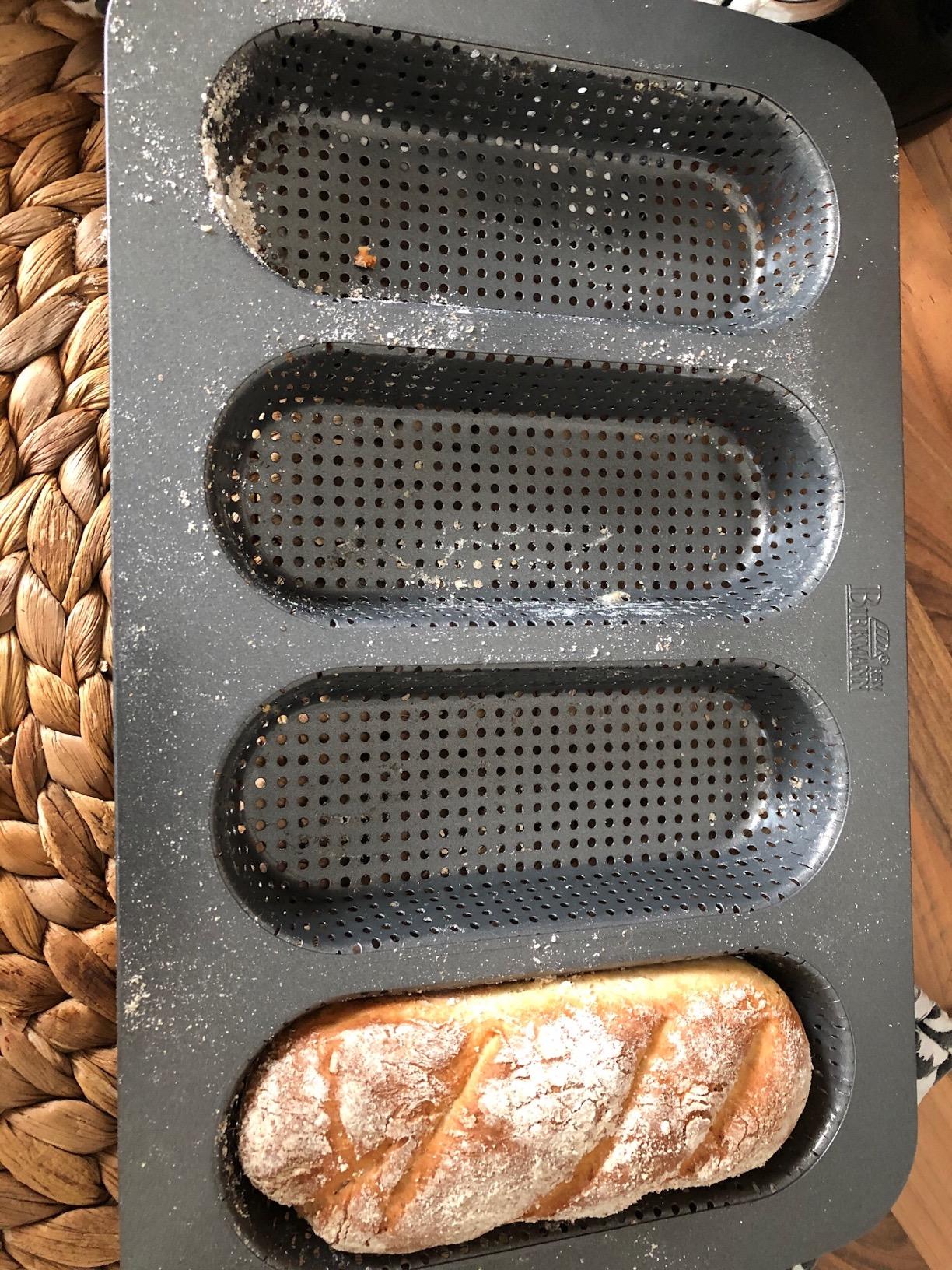 Gutes Blech für kleine Brote