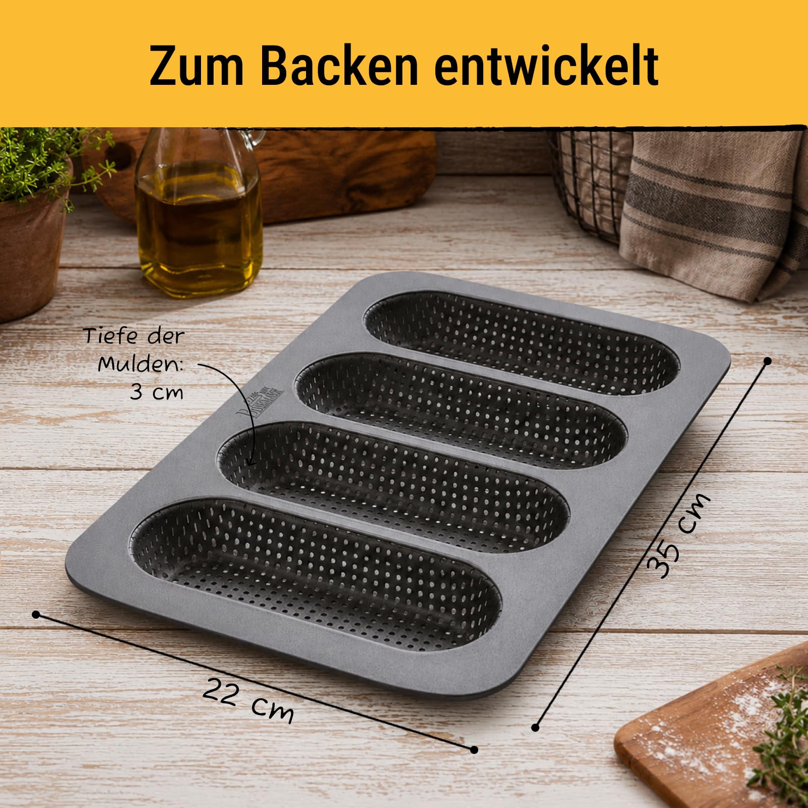 birkmann-mini-baguetteblech-4-fach-baguette-form-35-x-22-cm-perforiert-karbonsta image 2