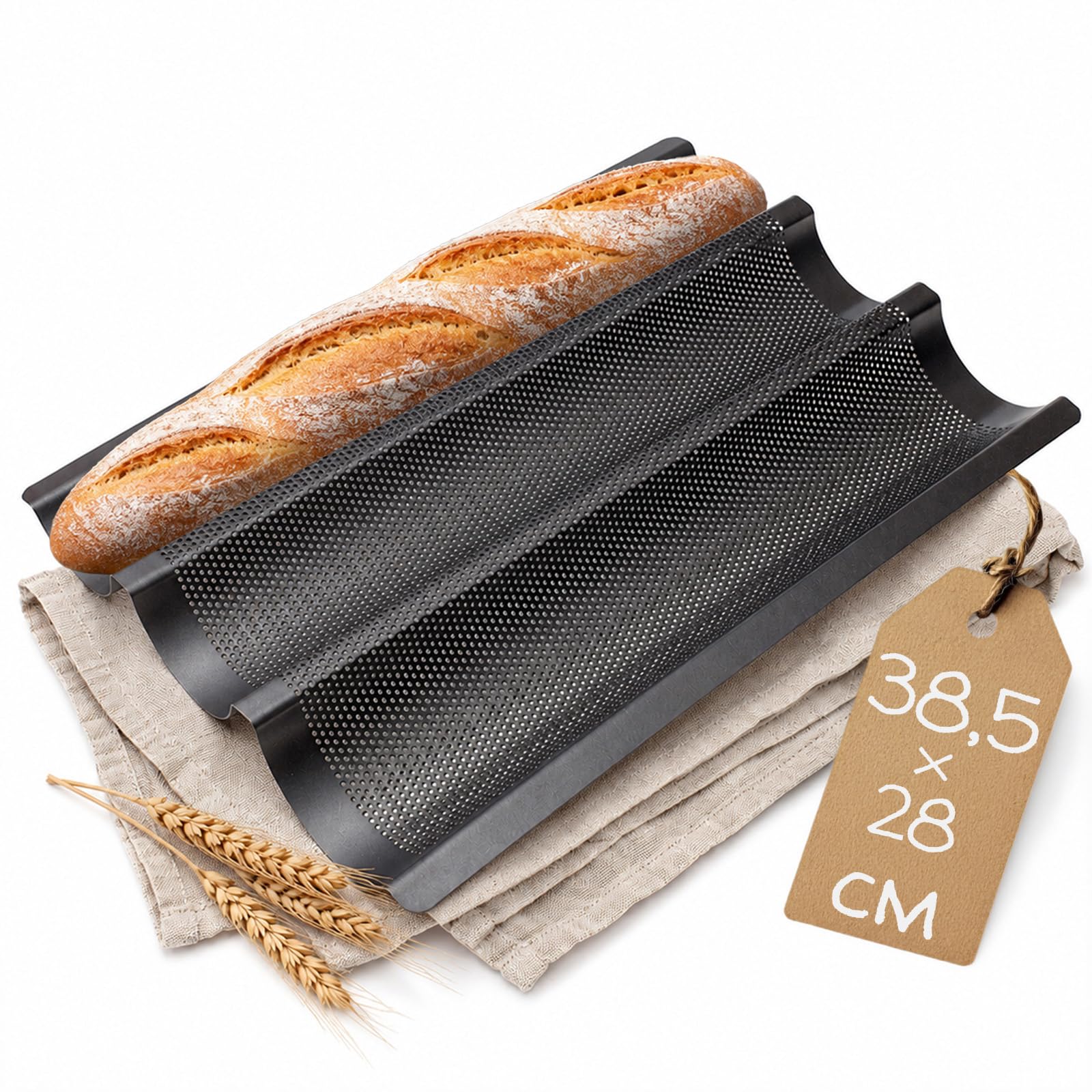 birkmann-mini-baguetteblech-4-fach-baguette-form-35-x-22-cm-perforiert-karbonsta image 4