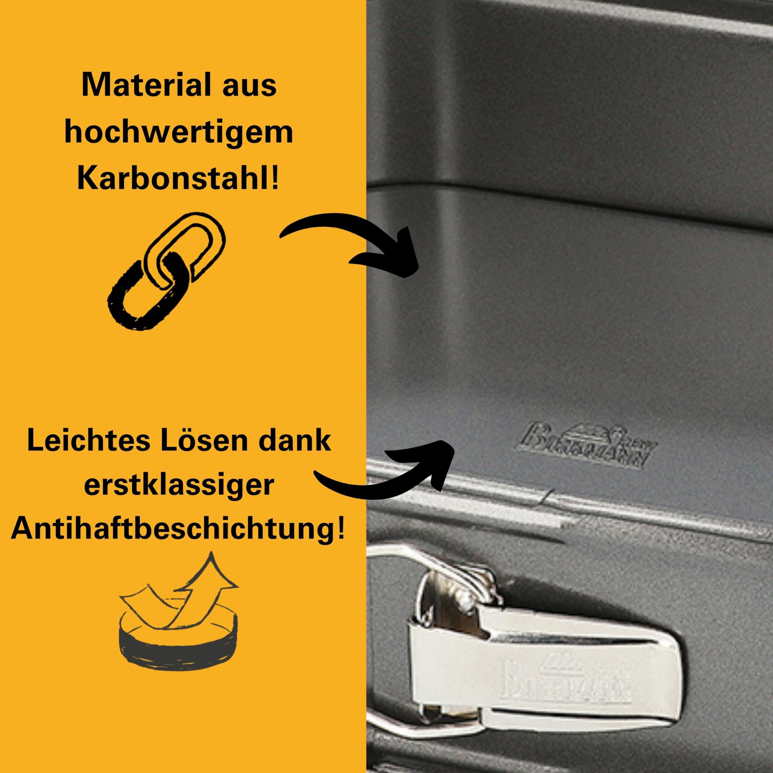 birkmann-easy-baking-springform-quadratisch-24-x-24-cm-eckige-backform-aus-karbo image 3