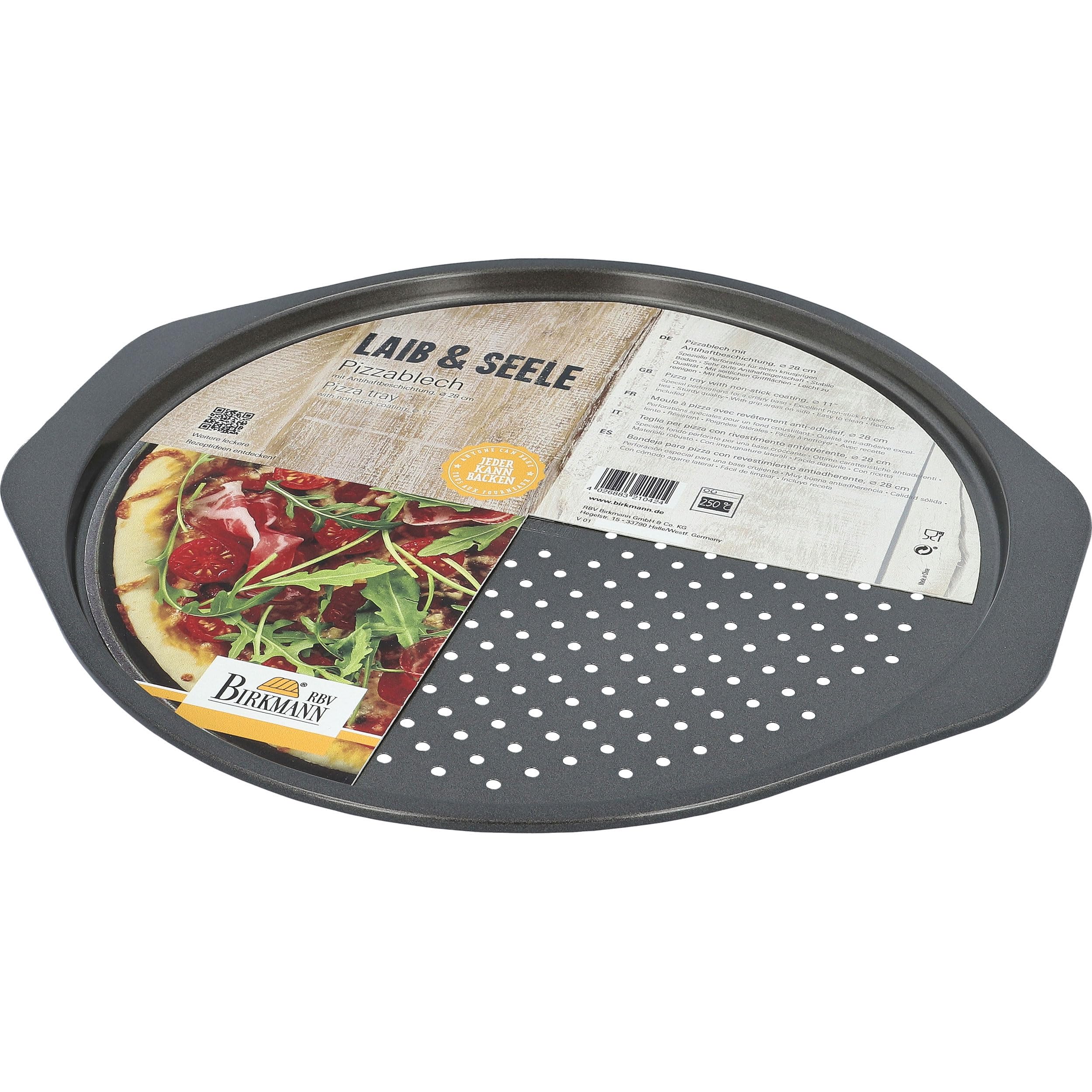 birkmann-laib-seele-pizzablech-rund-perforiert-28-cm-karbonstahl-mit-antihaftbes image 1